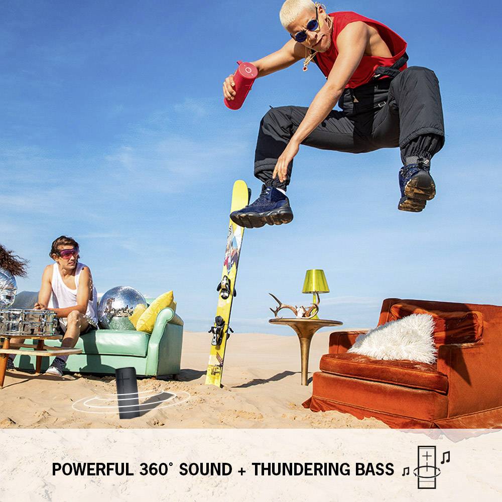 Ultimate Ears MEGABOOM 3 Bluetooth® Lautsprecher tragbar, schockresistent, staubfest, wasserdicht Violett