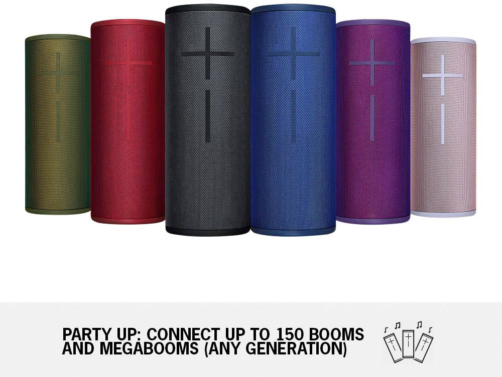 Ultimate Ears MEGABOOM 3 Bluetooth® Lautsprecher tragbar, schockresistent, staubfest, wasserdicht Violett