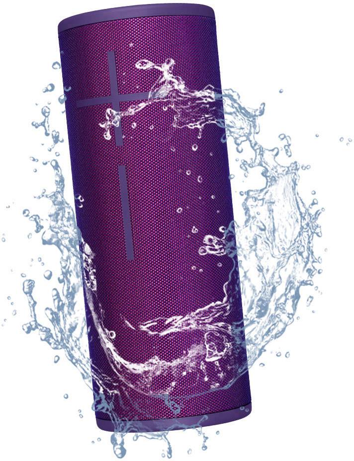 Ultimate Ears MEGABOOM 3 Bluetooth® Lautsprecher tragbar, schockresistent, staubfest, wasserdicht Violett