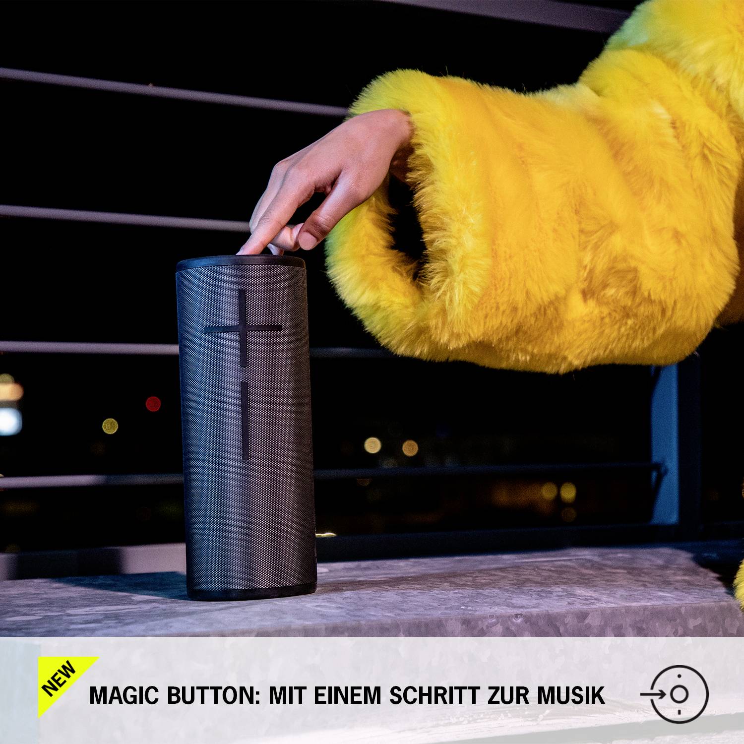 Ultimate Ears Boom 3 Bluetooth® Lautsprecher tragbar, schockresistent, staubfest, wasserdicht Blau