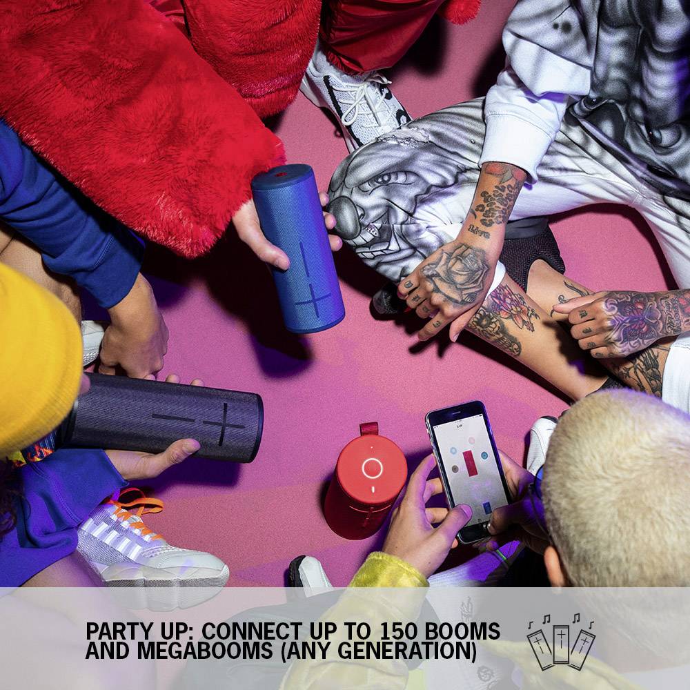 Ultimate Ears Boom 3 Bluetooth® Lautsprecher tragbar, schockresistent, staubfest, wasserdicht Violett