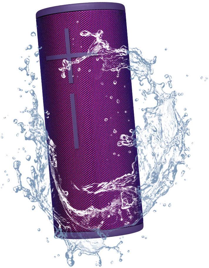 Ultimate Ears Boom 3 Bluetooth® Lautsprecher tragbar, schockresistent, staubfest, wasserdicht Violett