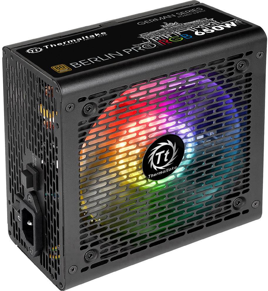 Thermaltake Berlin Pro RGB PC Netzteil 650W ATX 80PLUS® Bronze