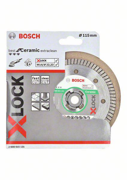 Bosch Accessories 2608615131 Diamanttrennscheibe Durchmesser 115mm 1St.