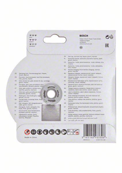 Bosch Accessories 2608615132 Diamanttrennscheibe Durchmesser 125mm 1St.