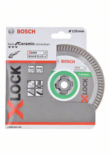 Bosch Accessories 2608615132 Diamanttrennscheibe Durchmesser 125mm 1St.