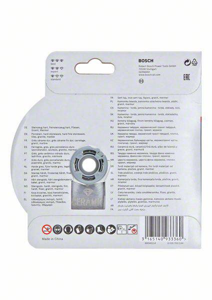 Bosch Accessories 2608615138 Diamanttrennscheibe Durchmesser 125mm 1St.
