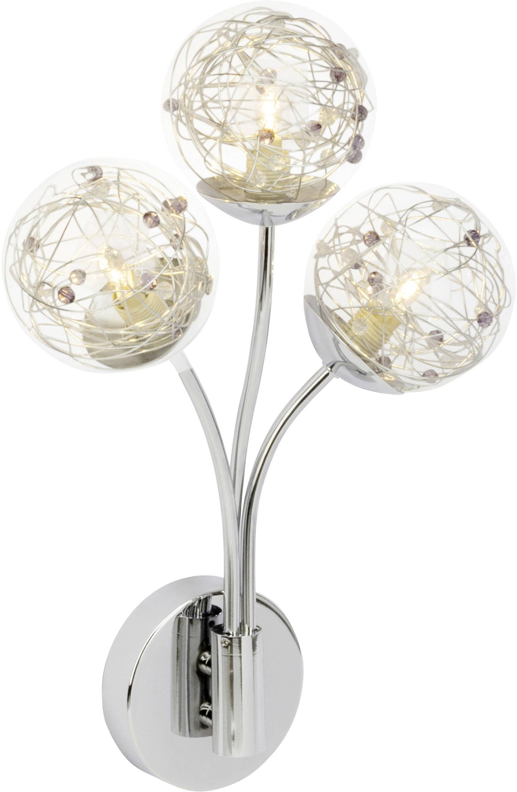 Brilliant Joya 00293/15 Wandleuchte G9 99 W Halogen Chrom