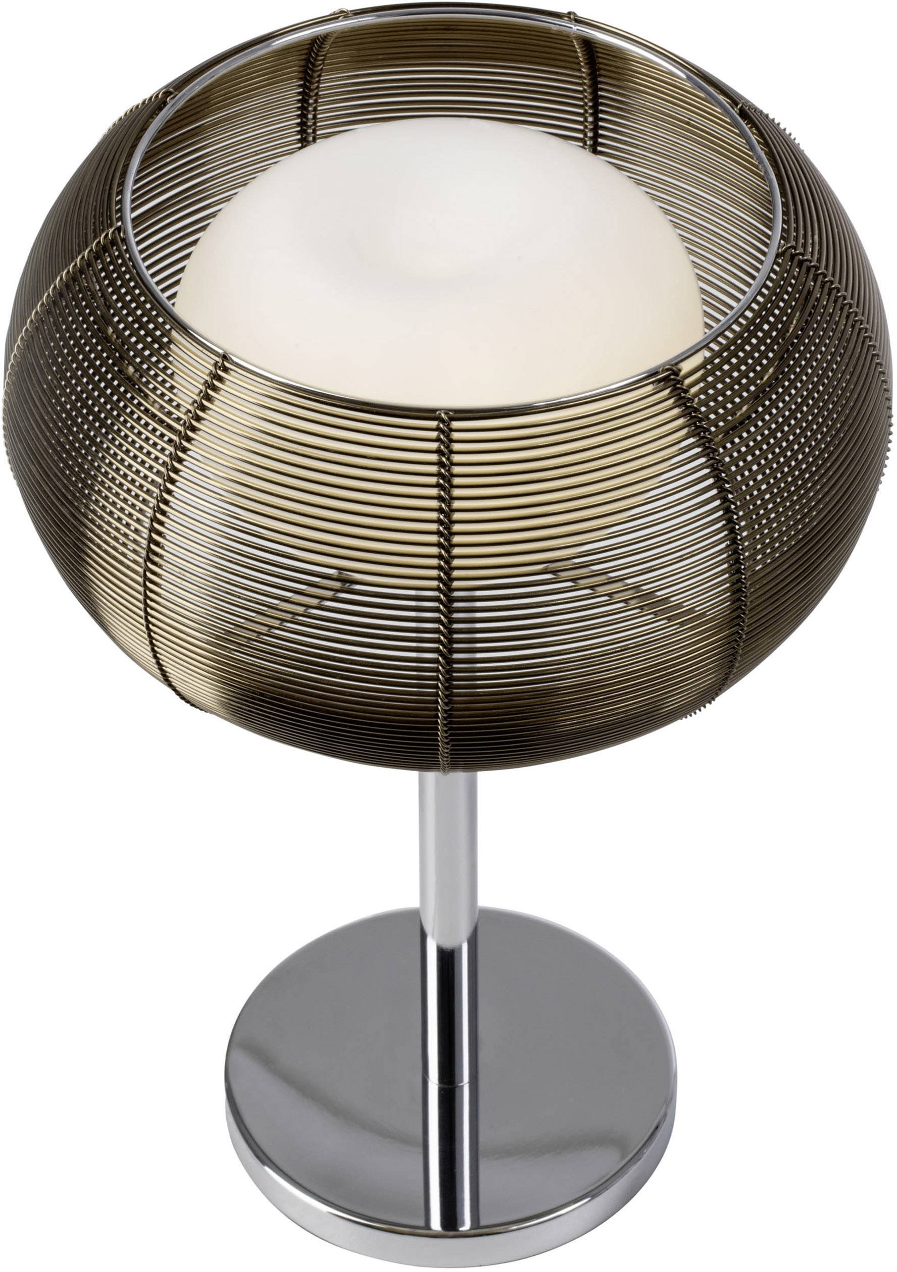 Brilliant Relax 61149/53 Tischlampe LED G9 25 W Bronze, Chrom