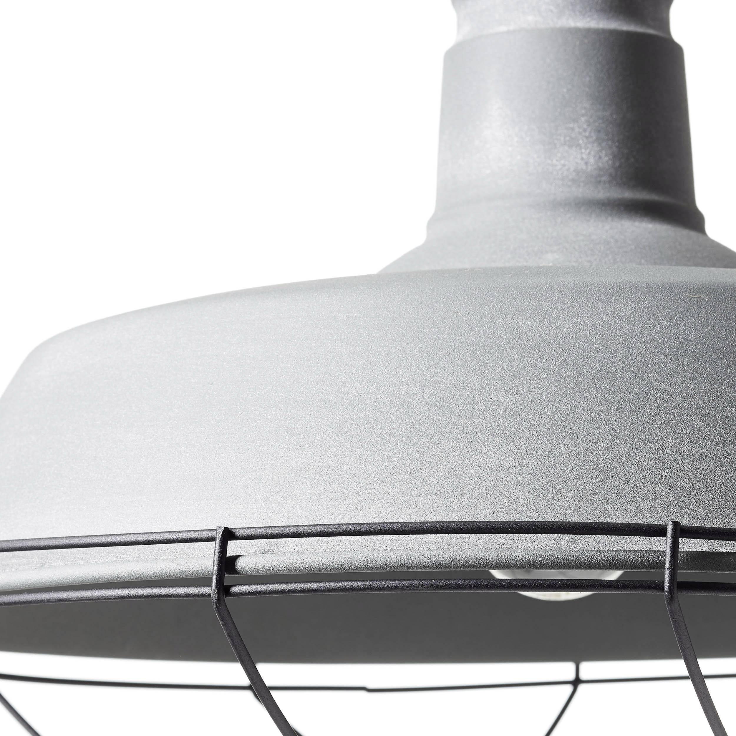 Brilliant Rope 93614/70 Pendelleuchte LED E27 60W Beton-Grau