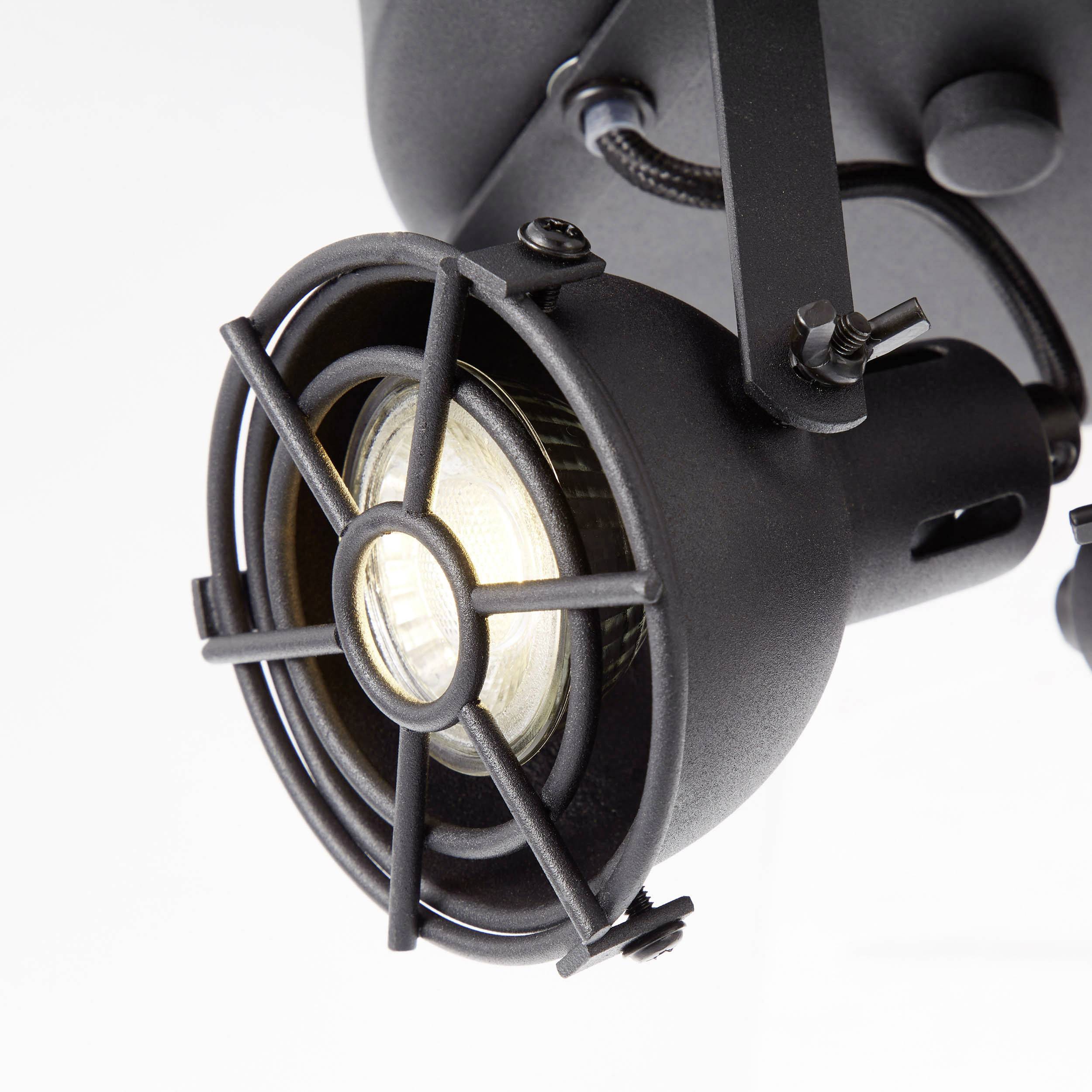 Brilliant Jesper G54324/86 Deckenstrahler LED GU10 10W Schwarz