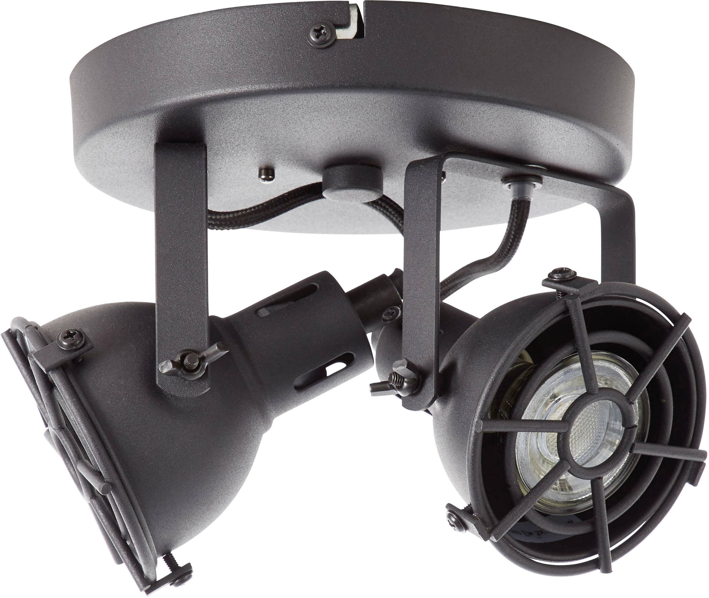 Brilliant Jesper G54324/86 Deckenstrahler LED GU10 10W Schwarz