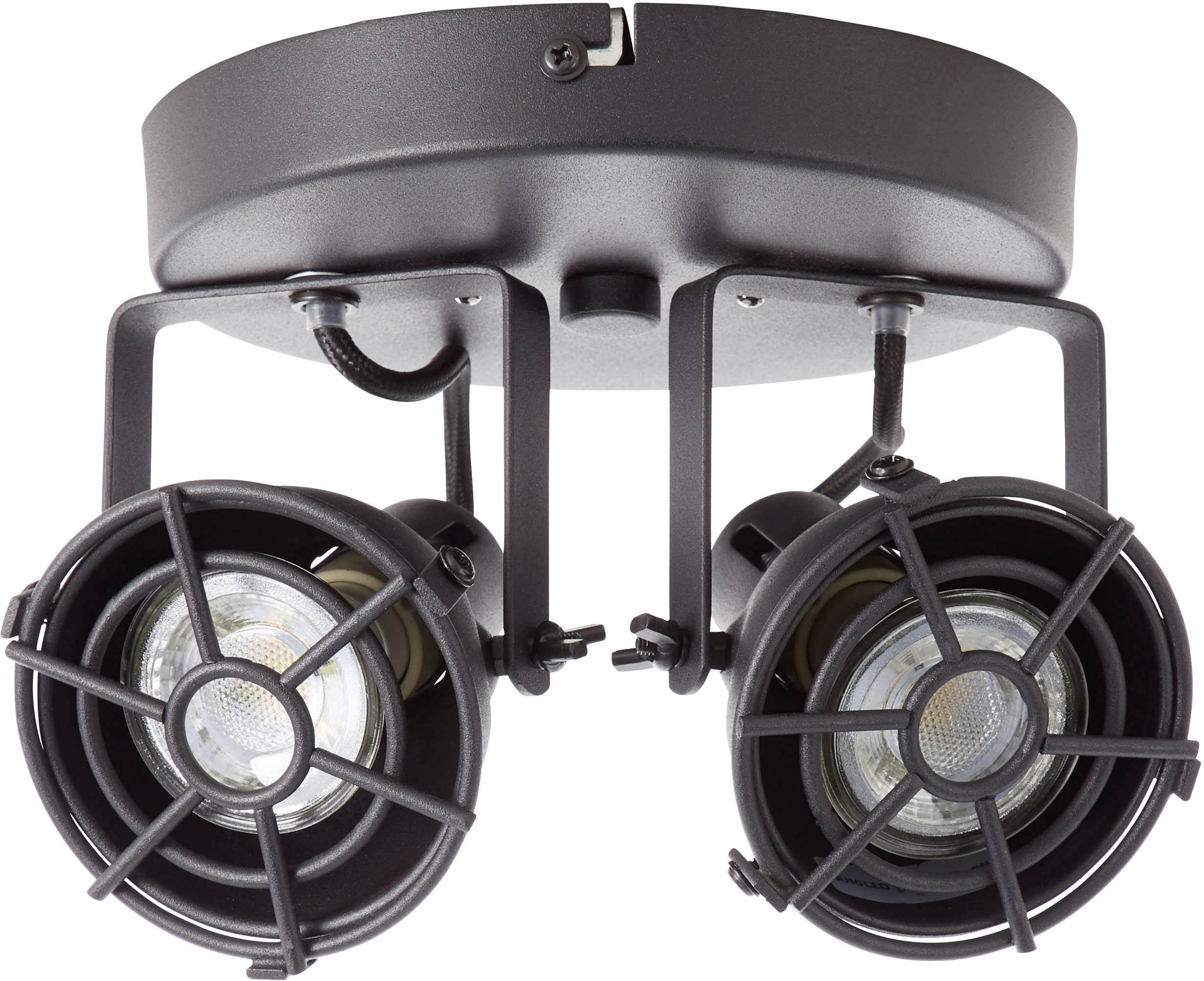 Brilliant Jesper G54324/86 Deckenstrahler LED GU10 10W Schwarz