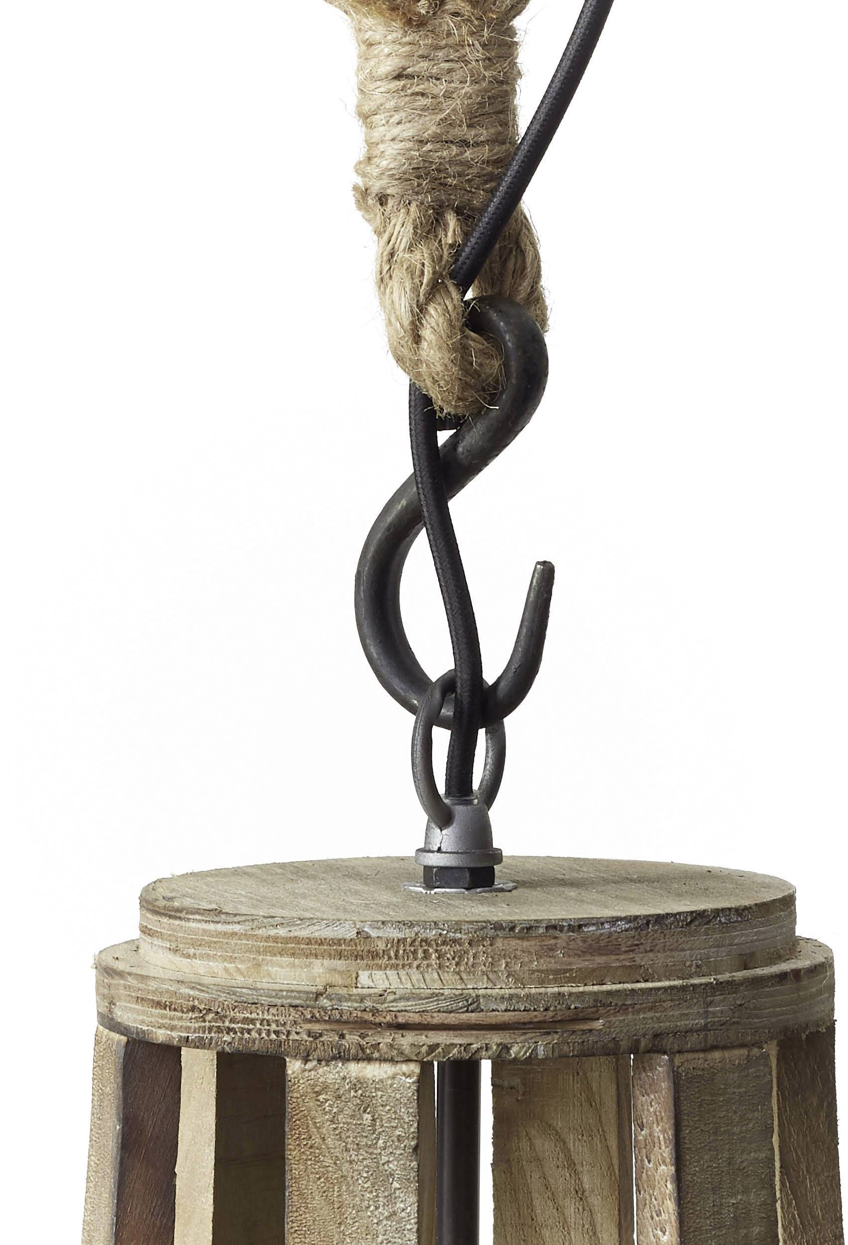 Brilliant Church 93399/45 Pendelleuchte LED E27 60W Holz (hell)