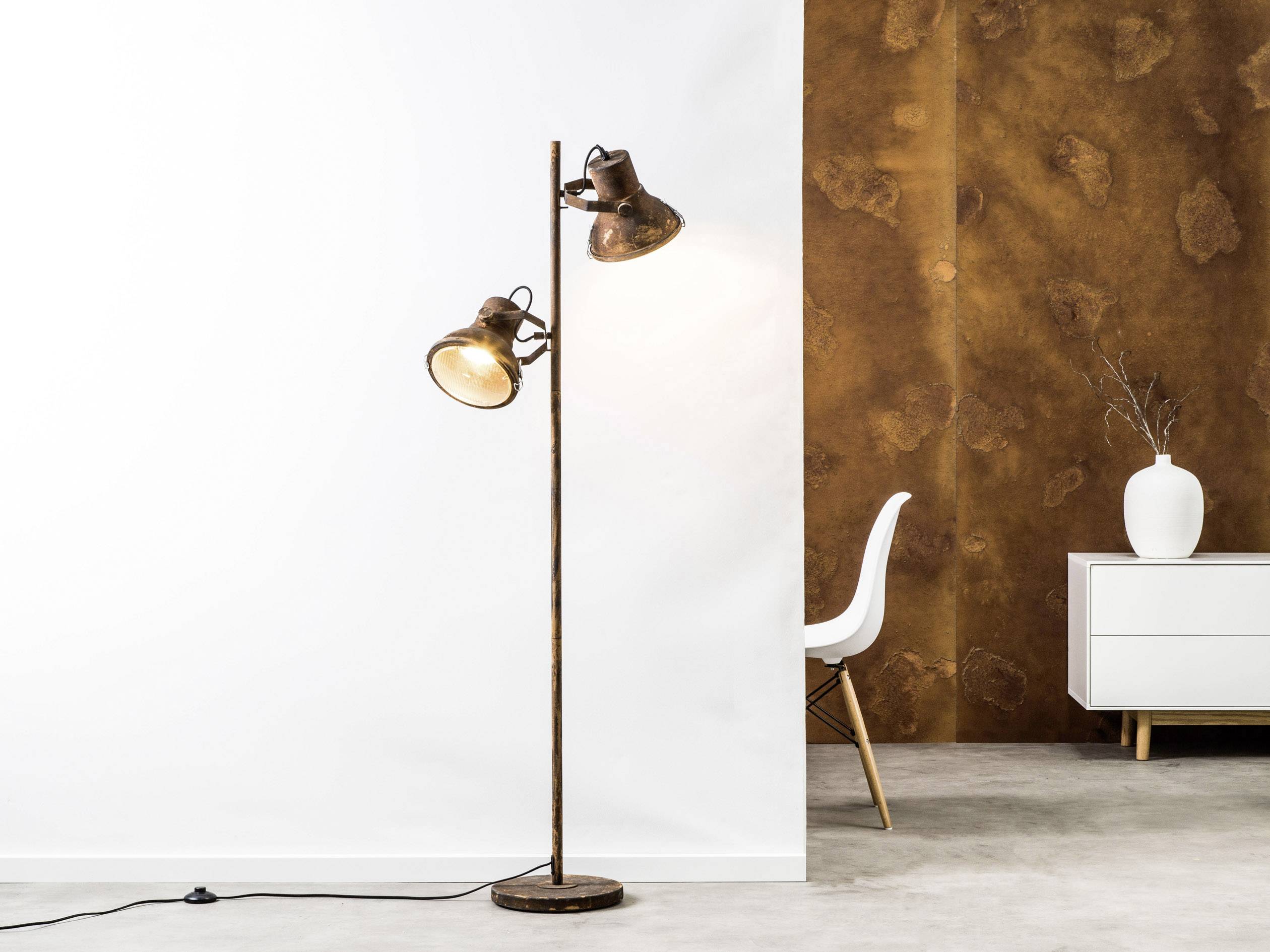 Brilliant Frodo 98943/60 Stehlampe LED E27 120 W Rost