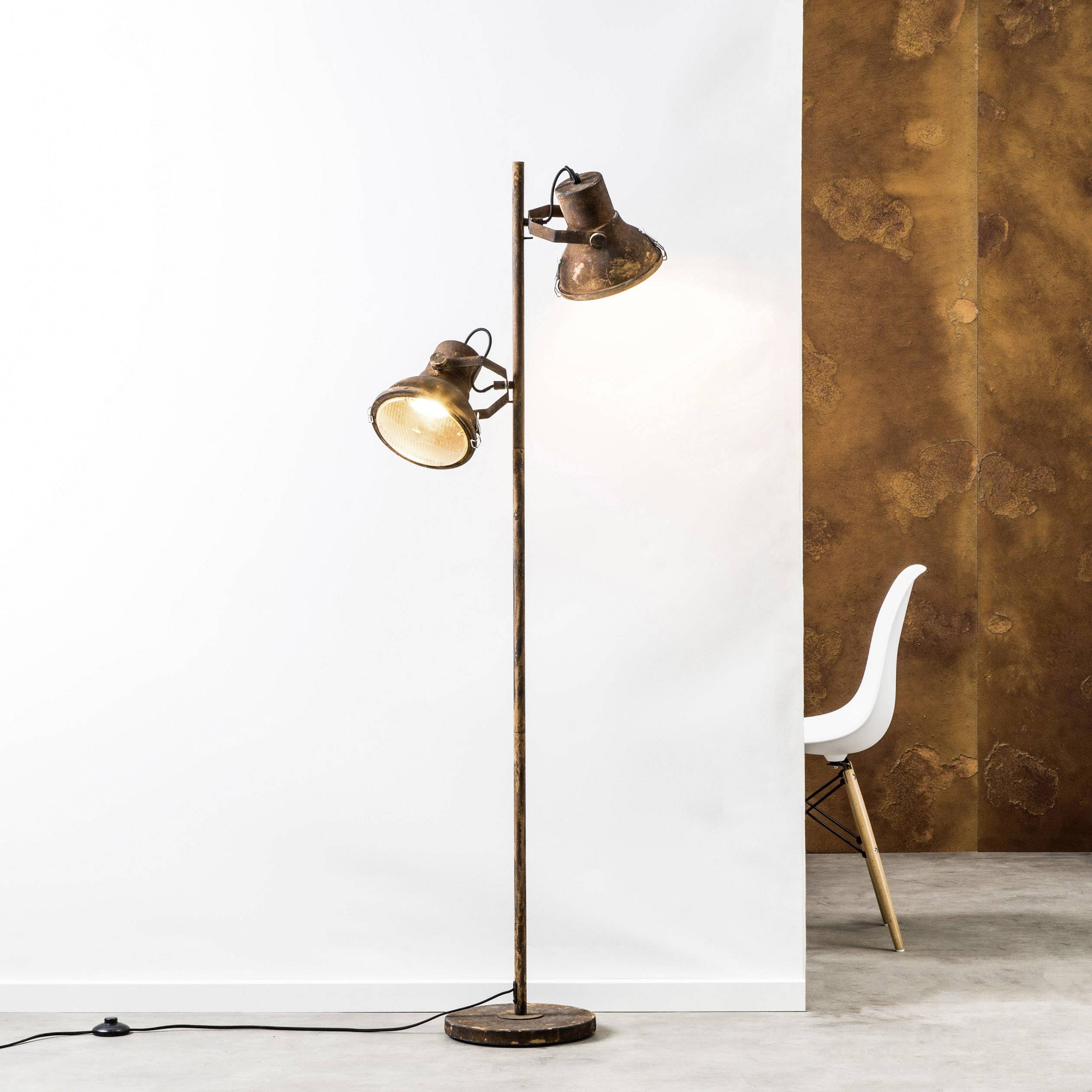 Brilliant Frodo 98943/60 Stehlampe LED E27 120 W Rost