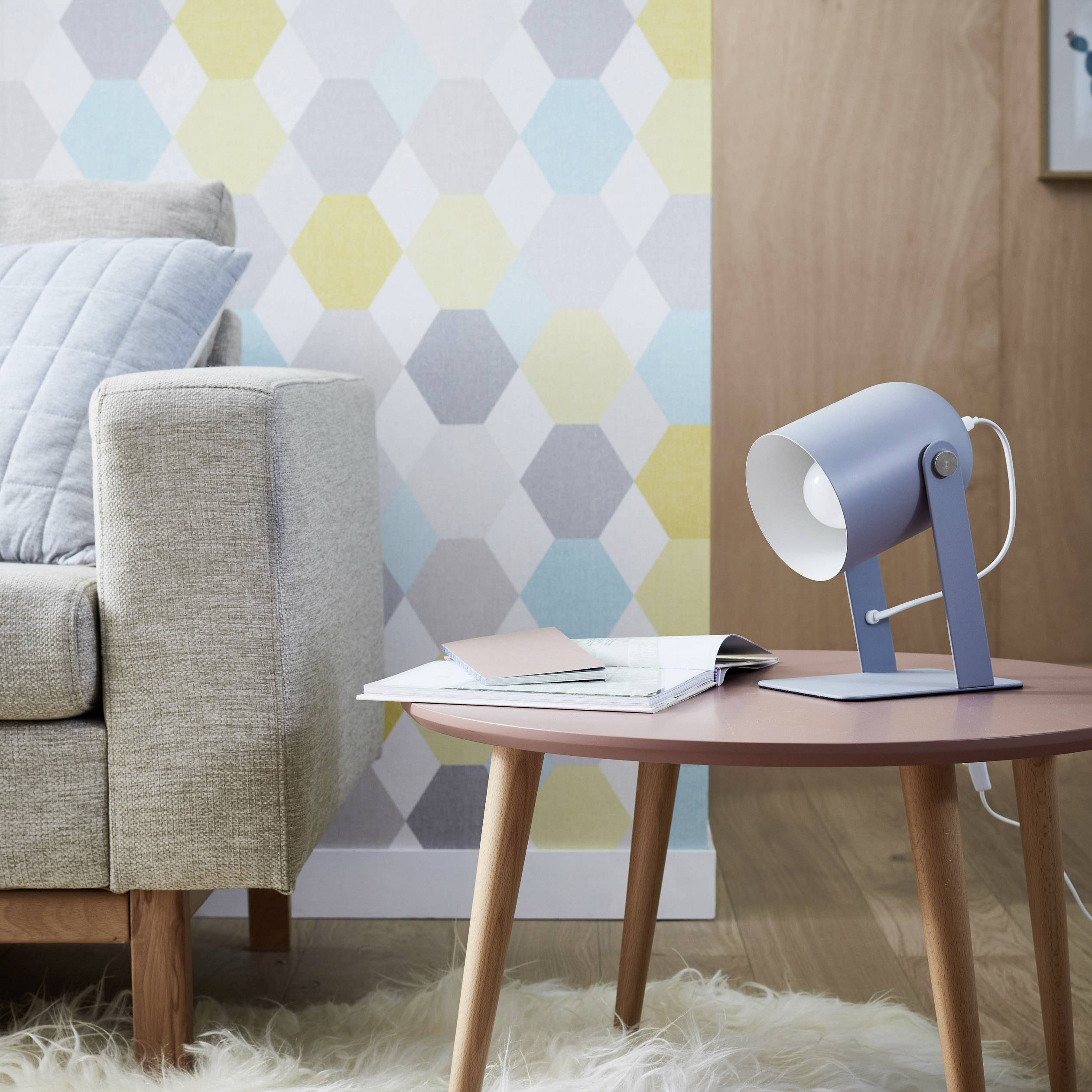 Brilliant Yan 98960/22 Tischlampe Grau