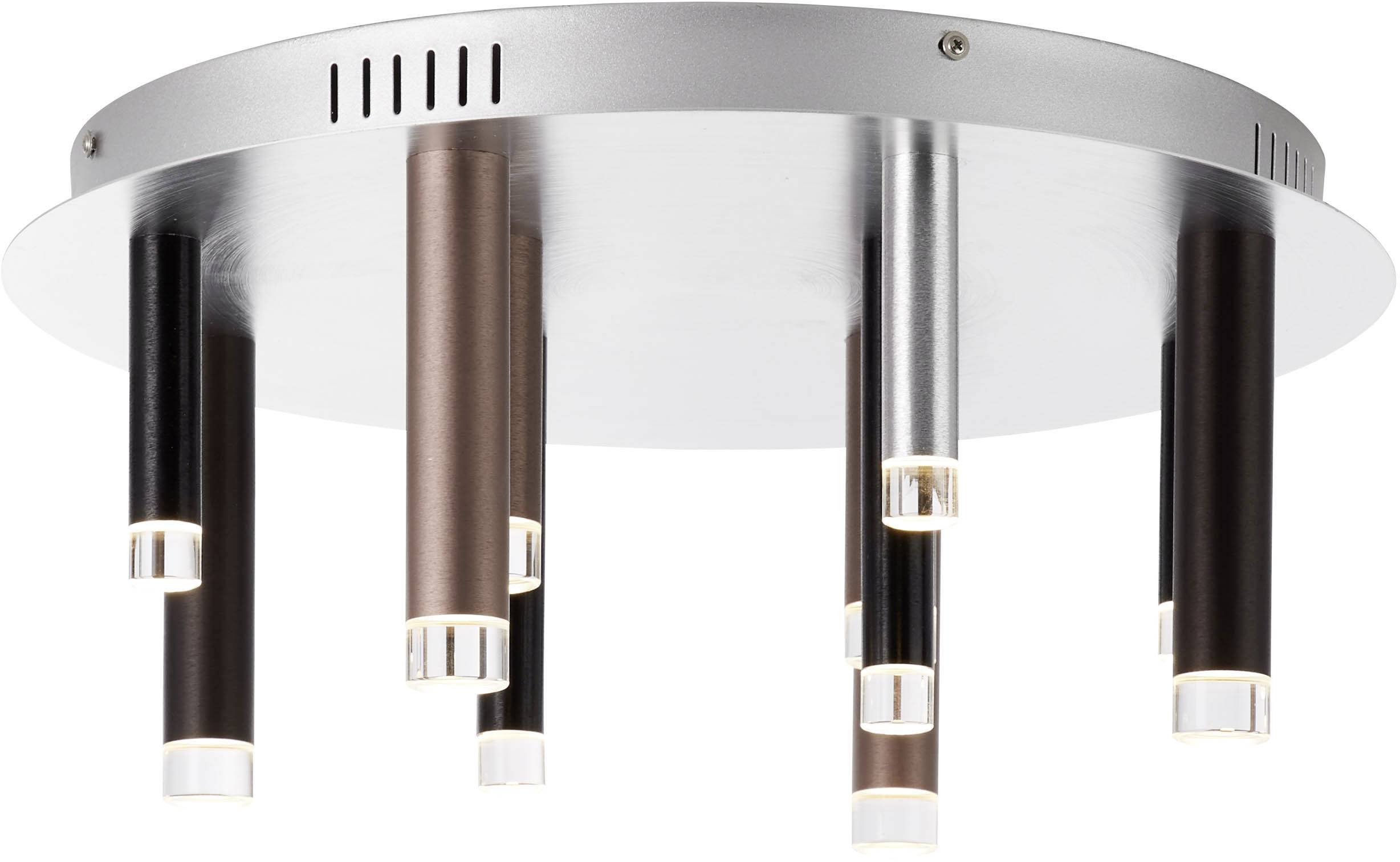 Brilliant G93767/20 Cembalo LED-Deckenleuchte LED LED fest eingebaut 48 W Braun