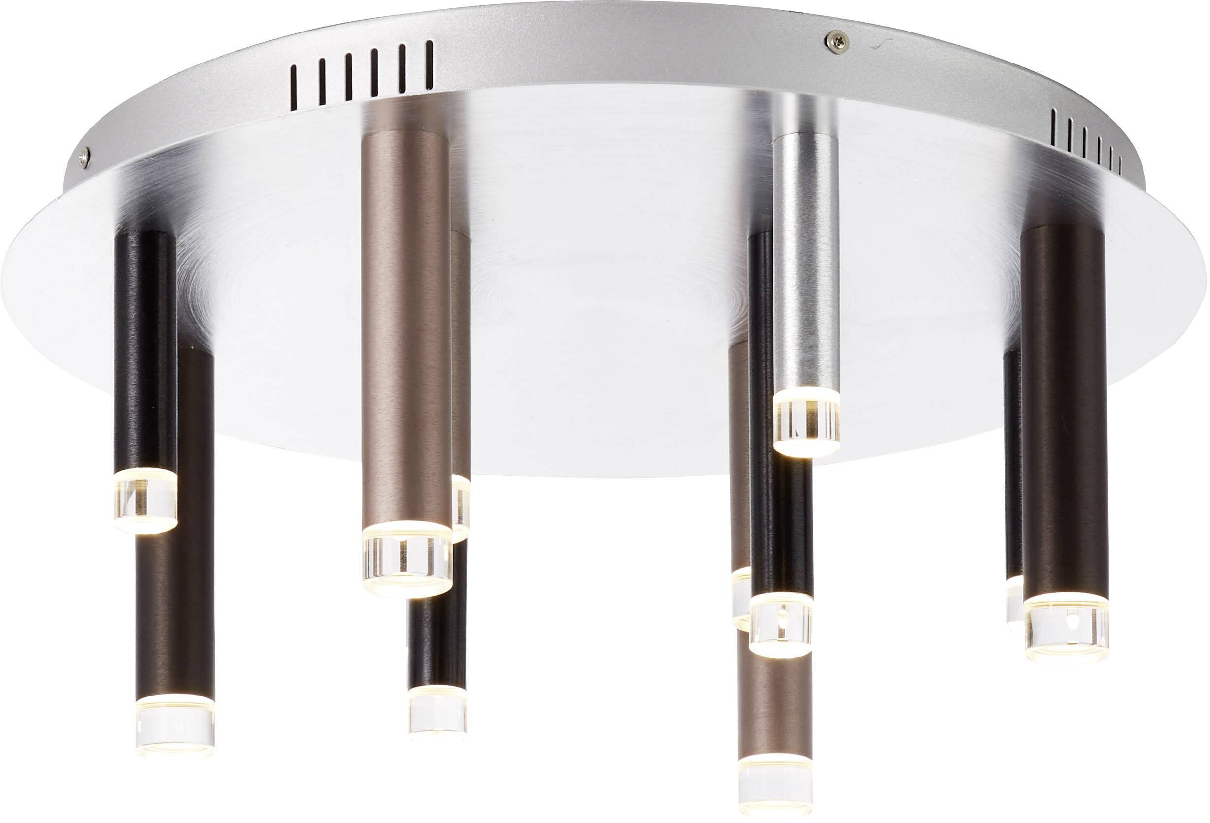 Brilliant G93767/20 Cembalo LED-Deckenleuchte LED LED fest eingebaut 48 W Braun