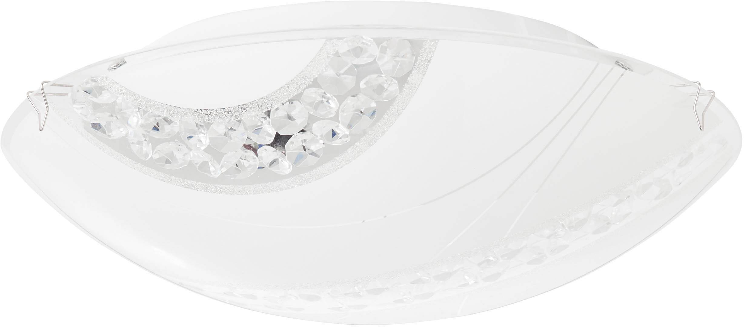 Brilliant G96866/85 Pinola LED-Deckenleuchte LED LED fest eingebaut EEK: F (A - G) 12W Weiß, Transparent