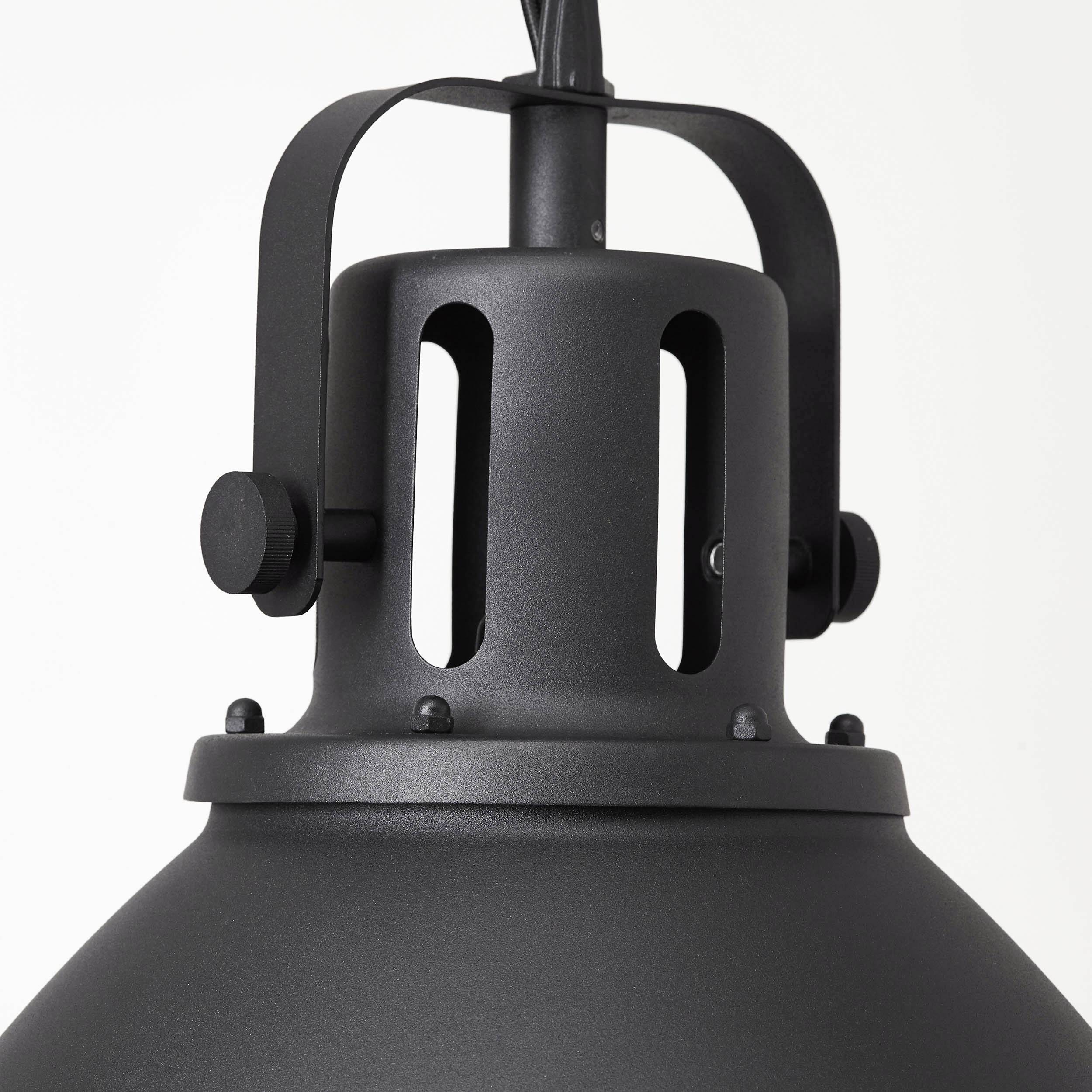 Brilliant Jesper 23770/06 Pendelleuchte LED E27 60W Schwarz