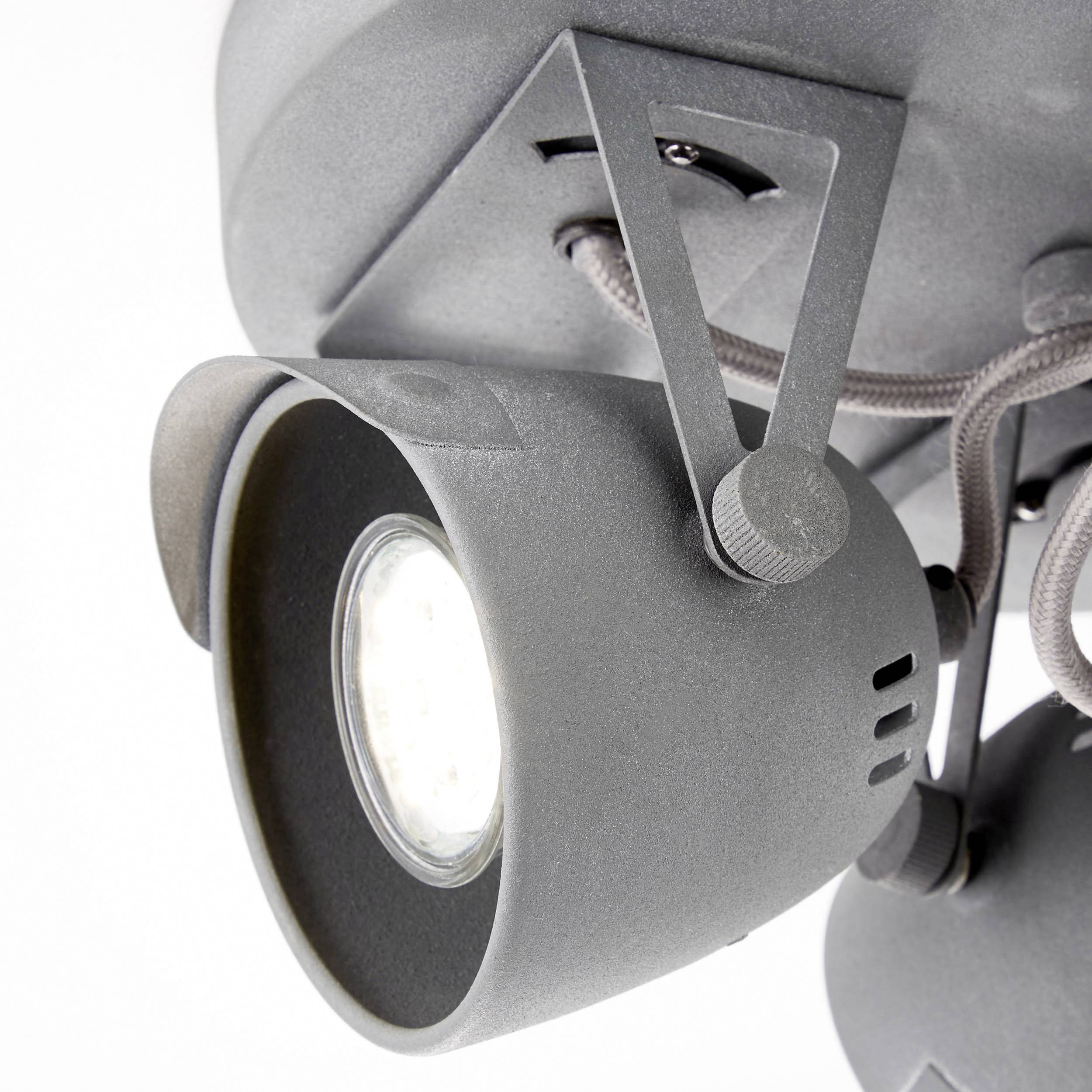 Brilliant Ka 78634/70 Deckenstrahler LED GU10  15 W Beton-Grau