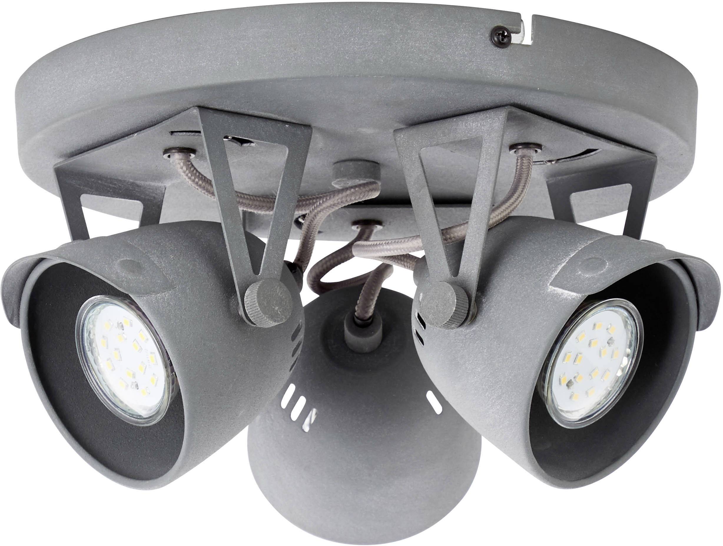 Brilliant Ka 78634/70 Deckenstrahler LED GU10  15 W Beton-Grau