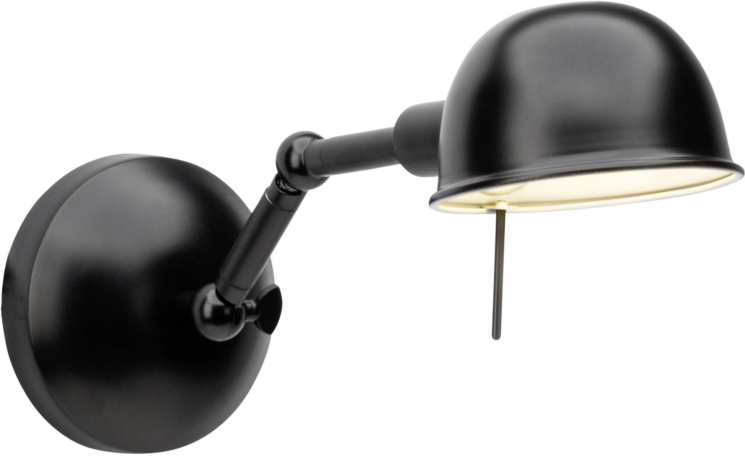 Brilliant Vitali 90138/06 Wandleuchte E14 40 W LED Schwarz (matt)