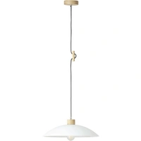 Brilliant Bio 93610/35 Pendelleuchte LED E27 60W Eiche, Weiß Brilliant Bio 93610/35 Pendelleuchte LED E27 60W Eiche, Weiß