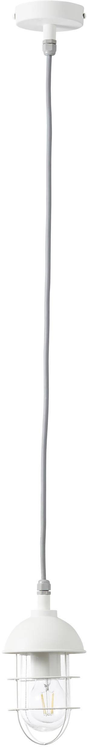 Brilliant 96349/05 Utsira Außenpendelleuchte LED E27 60W Weiß (matt)