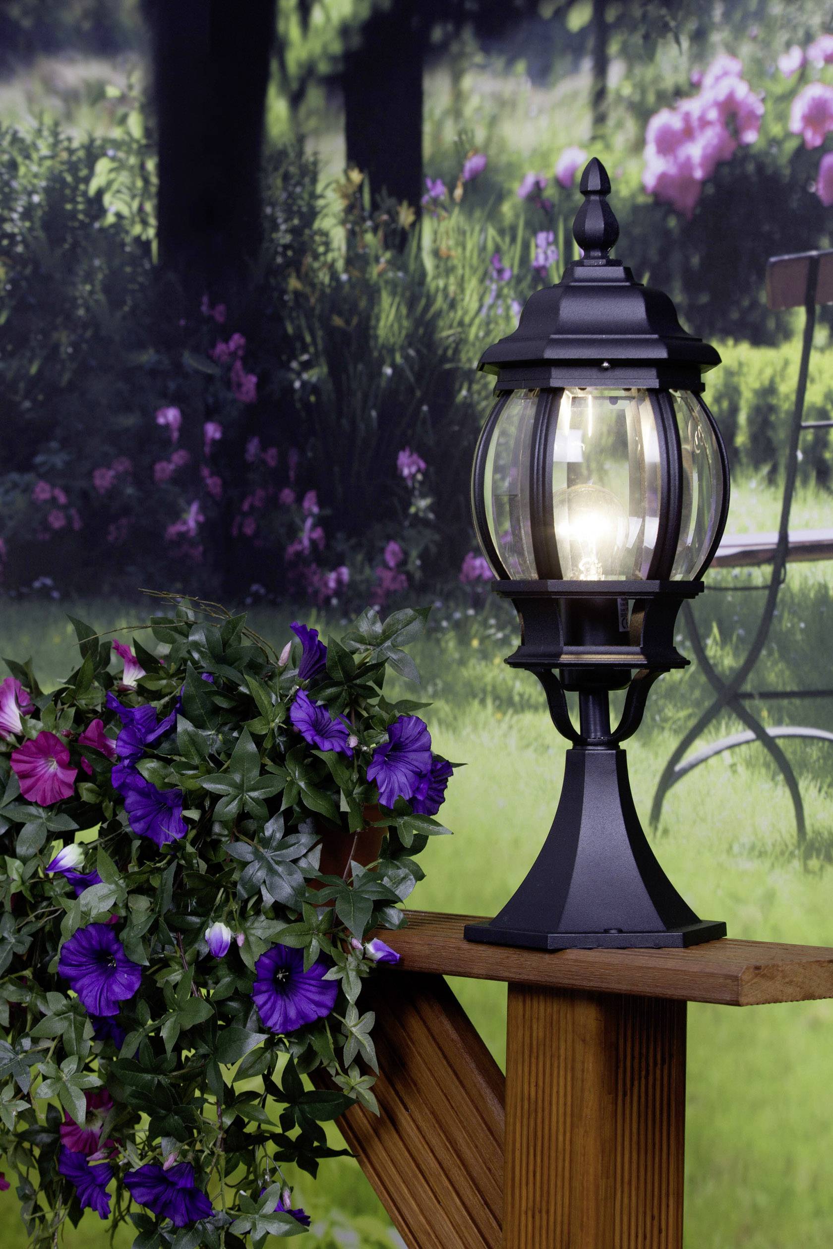 Brilliant 48684/06 Istria Außenstandleuchte LED E27 60W Schwarz