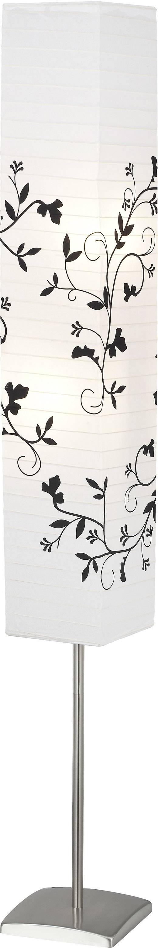 Brilliant Nerva 92603/81 Stehlampe LED E14 80 W Eisen, Weiß, Grau