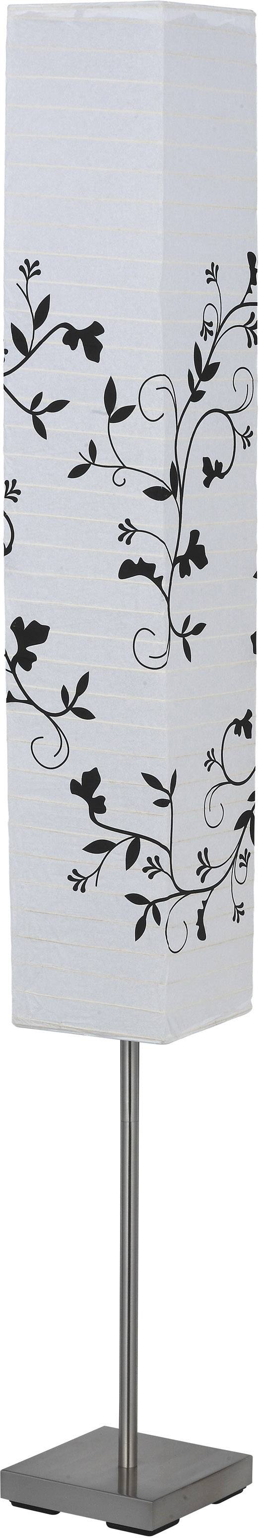 Brilliant Nerva 92603/81 Stehlampe LED E14 80 W Eisen, Weiß, Grau