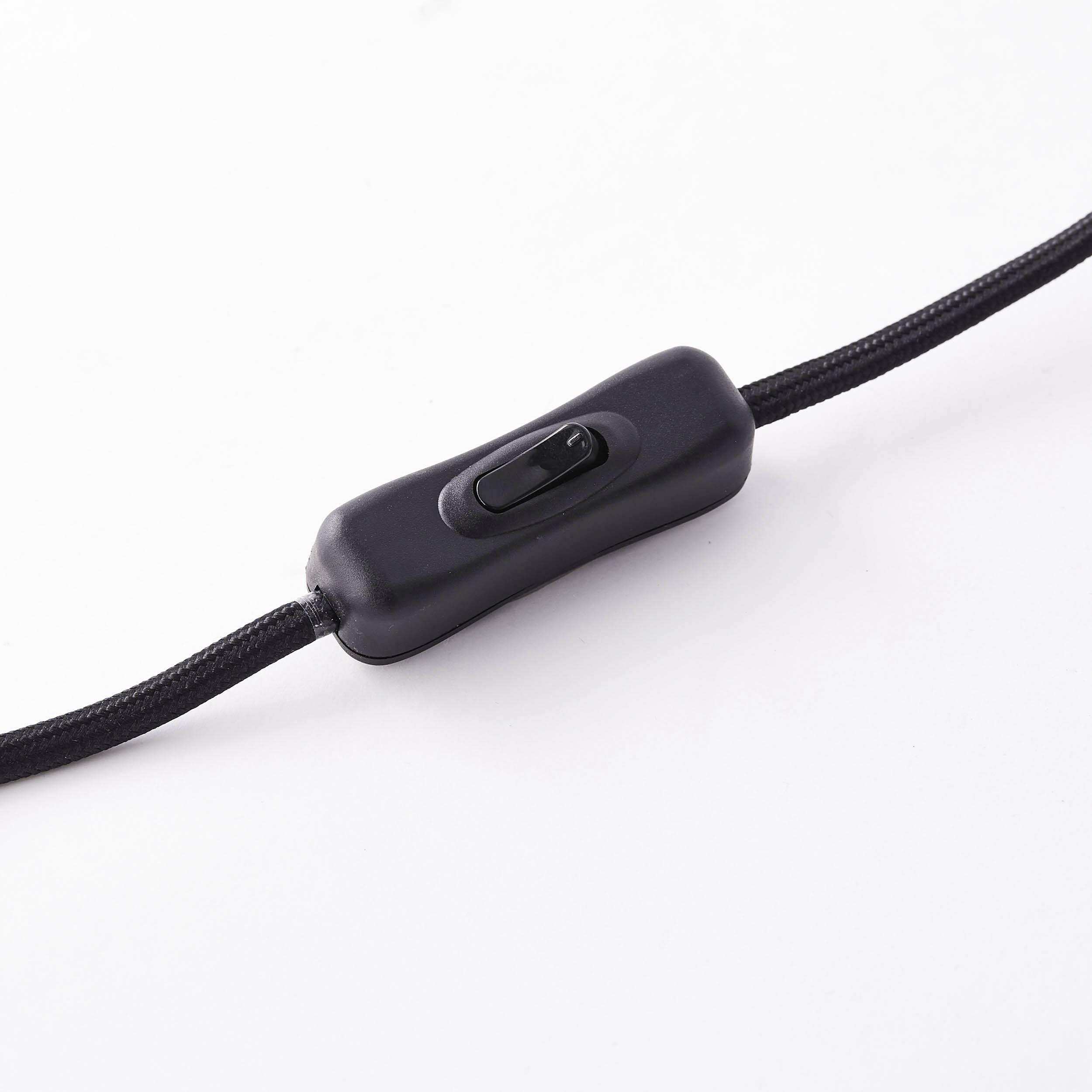 Brilliant Matrix 92610/76 Tischlampe LED E27 40 W Antik Schwarz