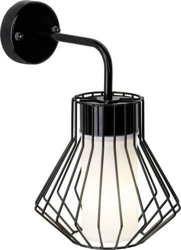 Brilliant Dalmext 96326/76 Außenwandleuchte LED E27 30W Schwarz, Weiß