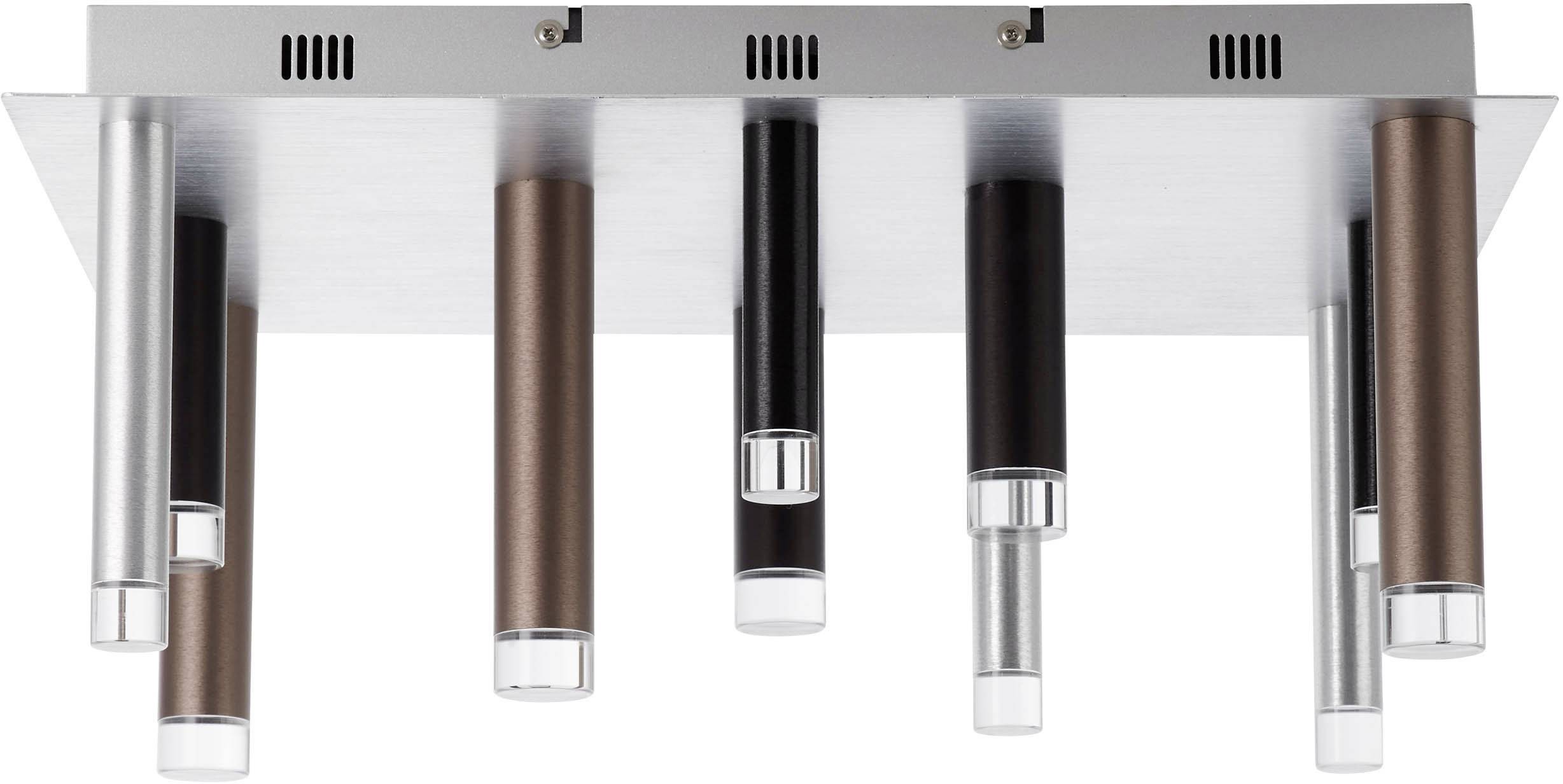 Brilliant G93769/20 Cembalo LED-Deckenleuchte LED LED fest eingebaut 48 W Braun