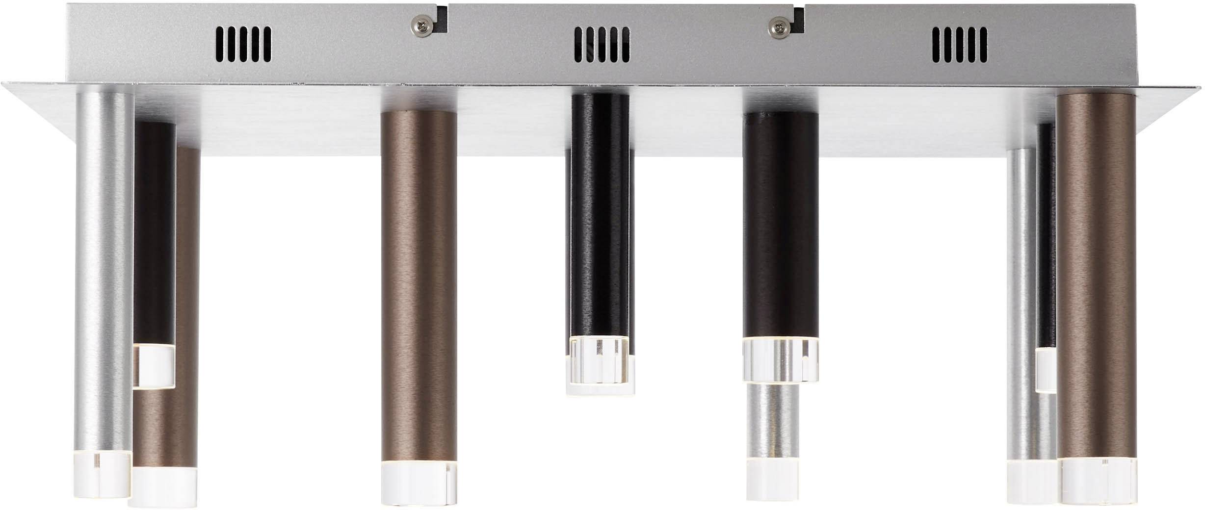 Brilliant G93769/20 Cembalo LED-Deckenleuchte LED LED fest eingebaut 48 W Braun