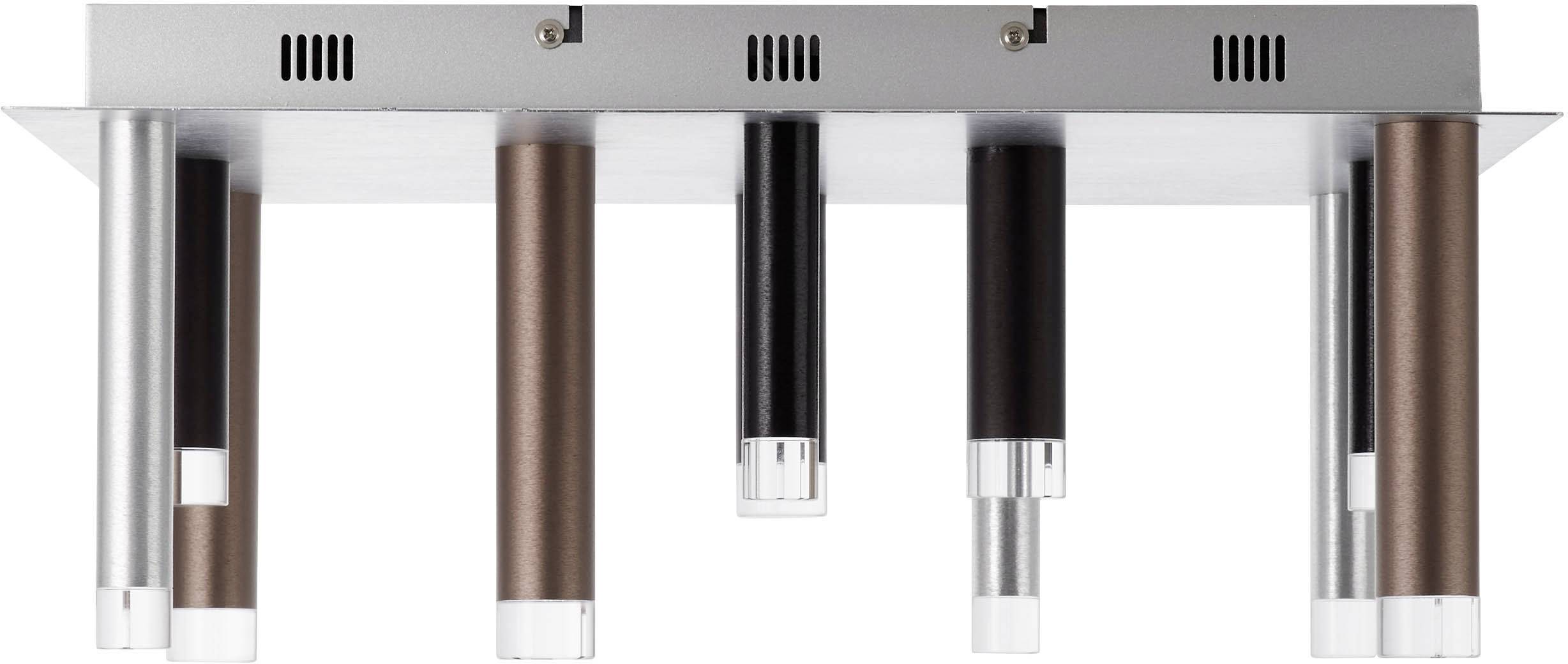 Brilliant G93769/20 Cembalo LED-Deckenleuchte LED LED fest eingebaut 48 W Braun