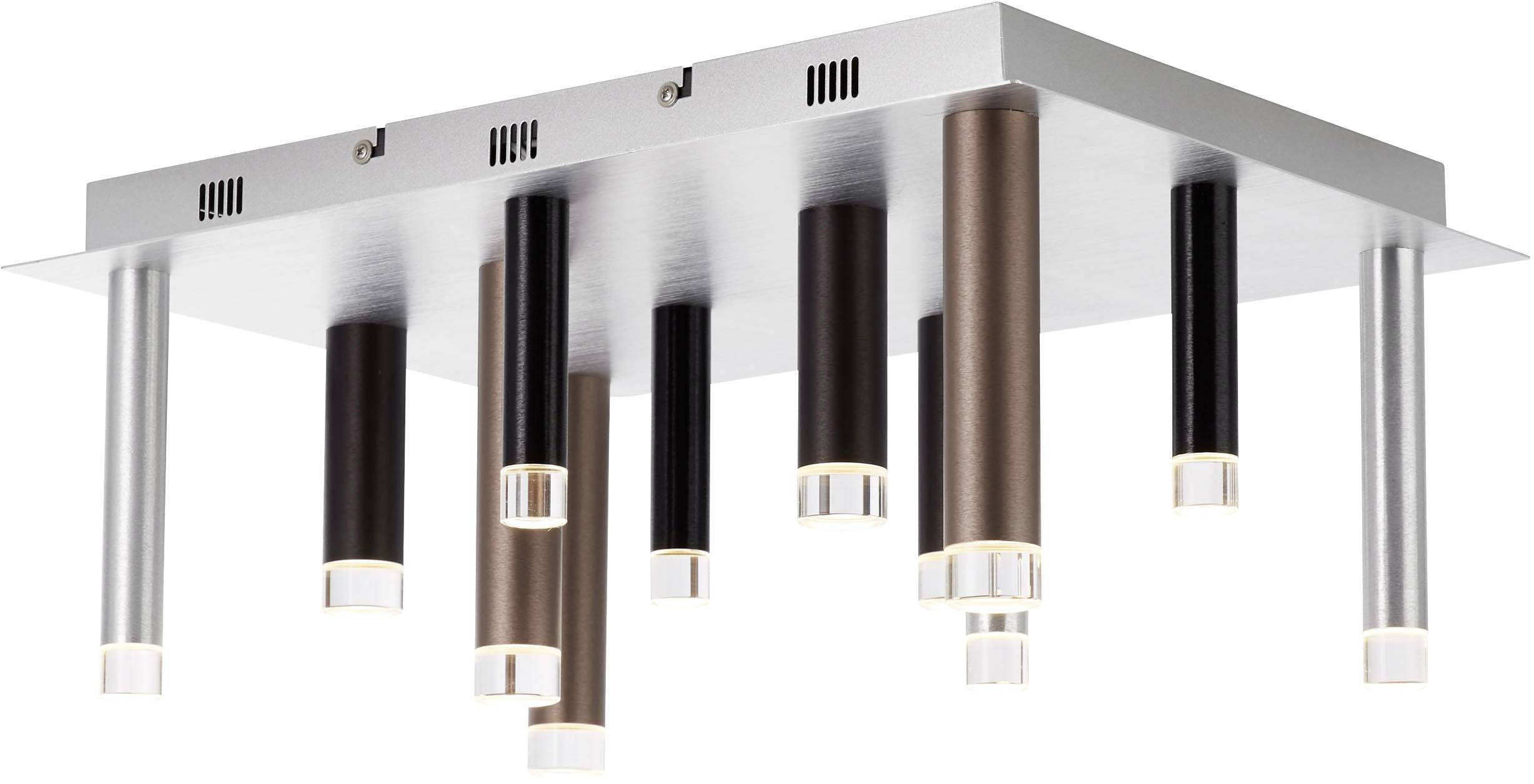 Brilliant G93769/20 Cembalo LED-Deckenleuchte LED LED fest eingebaut 48 W Braun