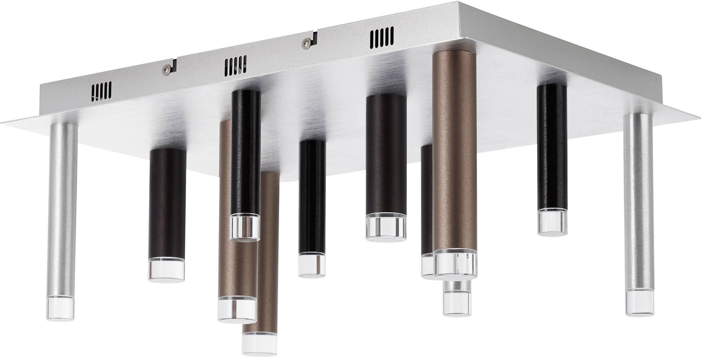 Brilliant G93769/20 Cembalo LED-Deckenleuchte LED LED fest eingebaut 48 W Braun