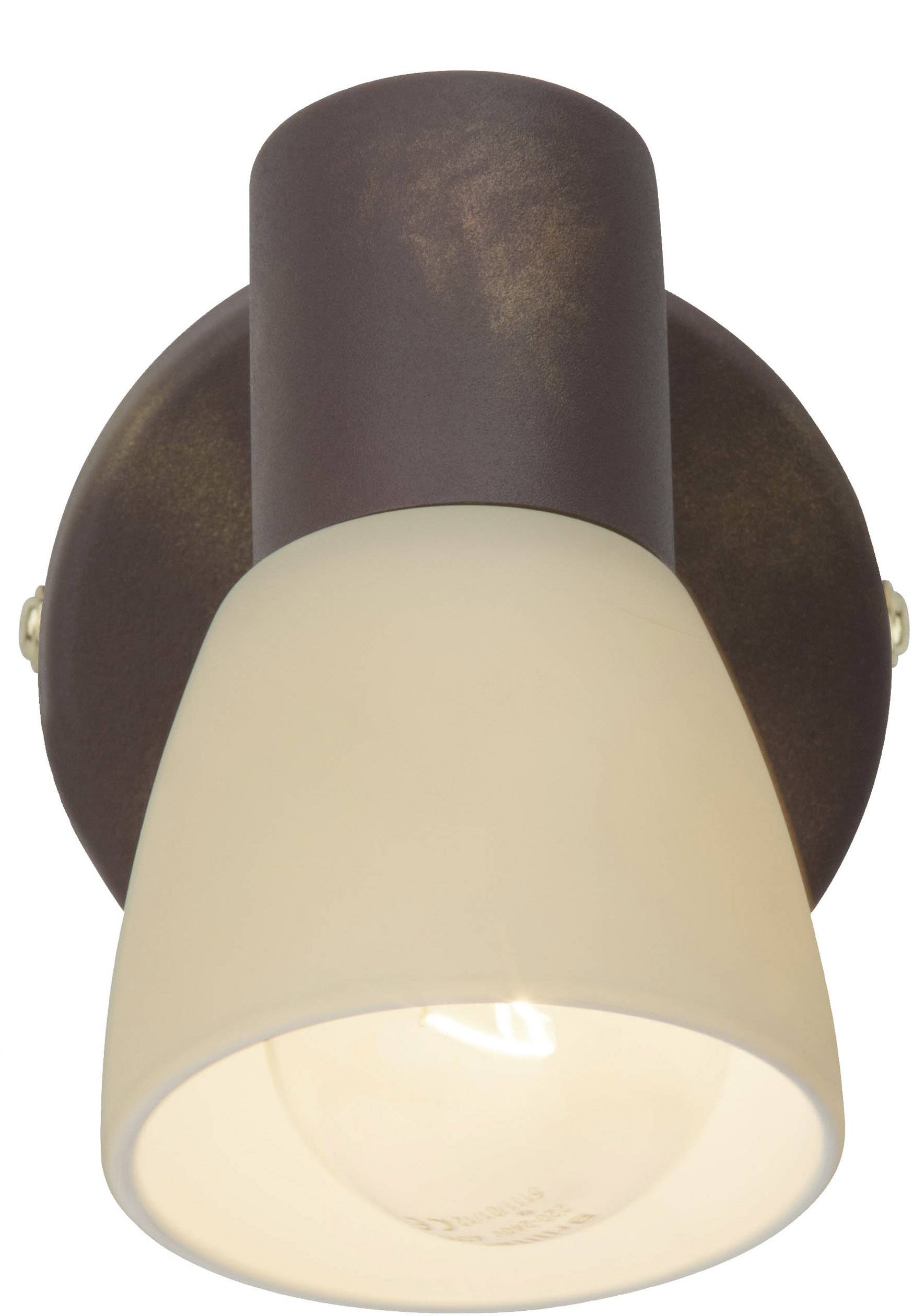 Brilliant Luca 35810/56 Wandstrahler E14 40 W LED Kupfer, Champagner