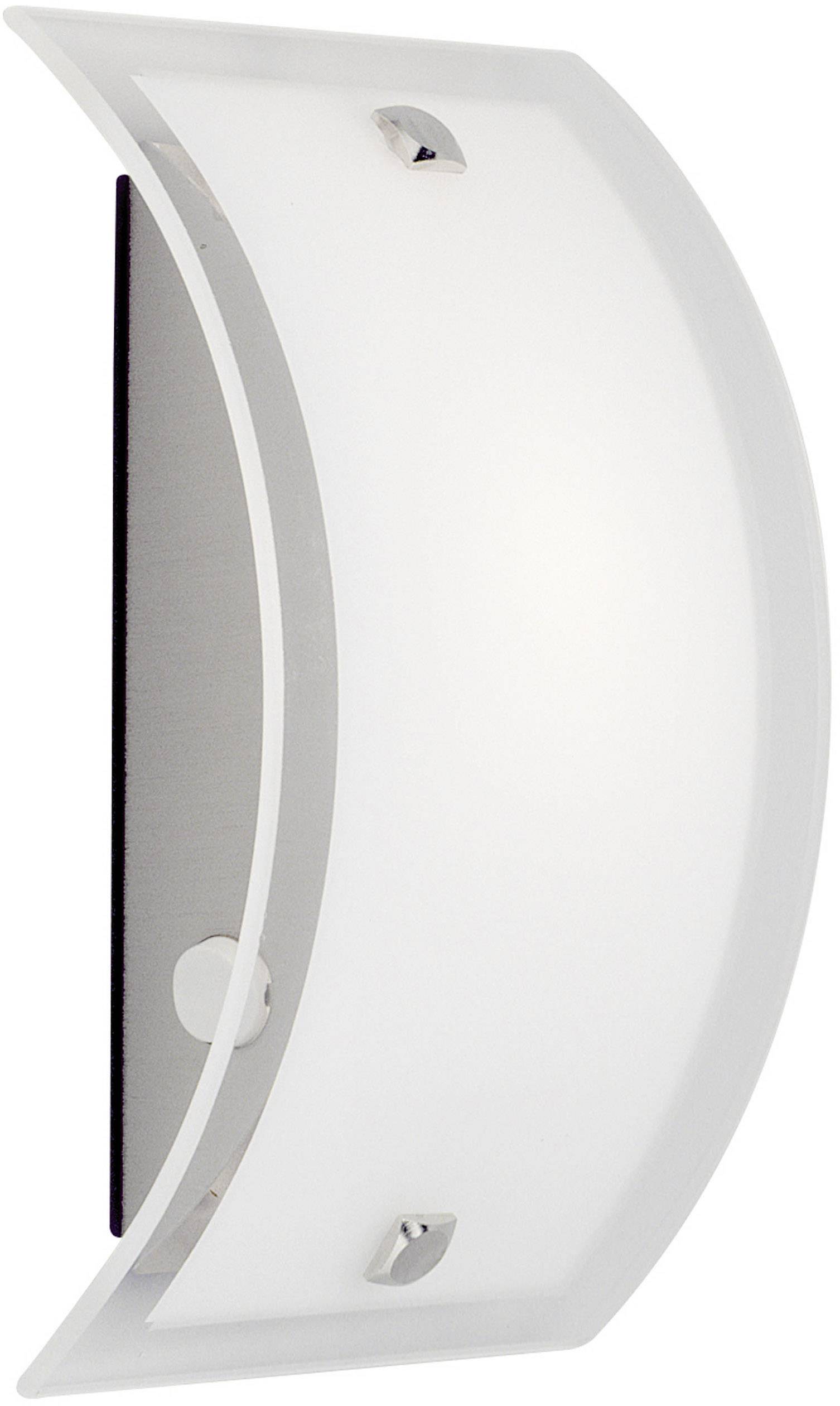 Brilliant Elysee 90266/82 Wandleuchte 40W Edelstahl, Weiß