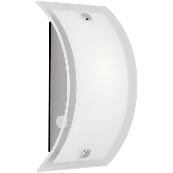 Brilliant Elysee 90266/82 Wandleuchte 40W Edelstahl, Weiß Brilliant Elysee 90266/82 Wandleuchte 40W Edelstahl, Weiß