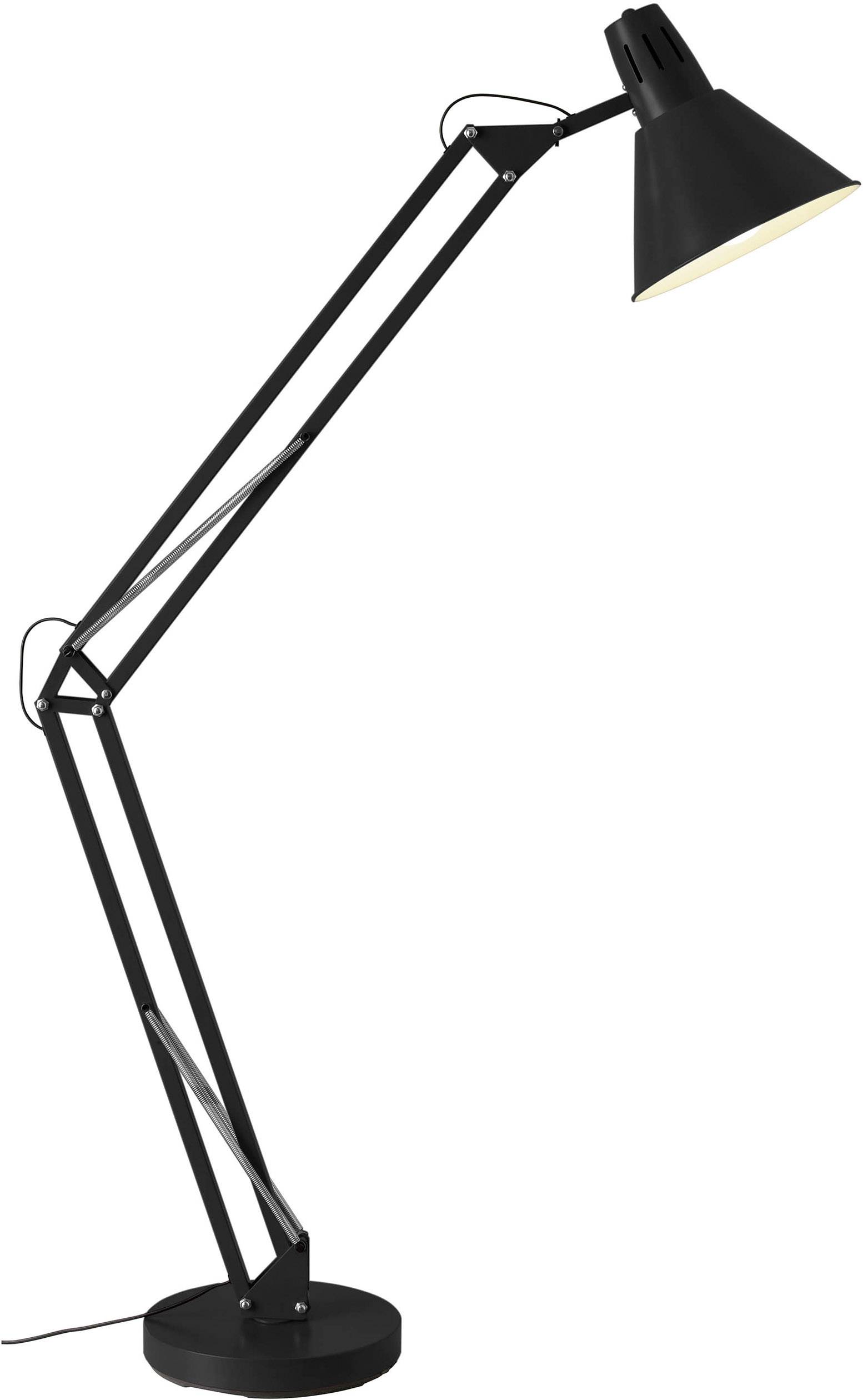 Brilliant Winston 92710/06 Stehlampe LED E27 60 W Schwarz