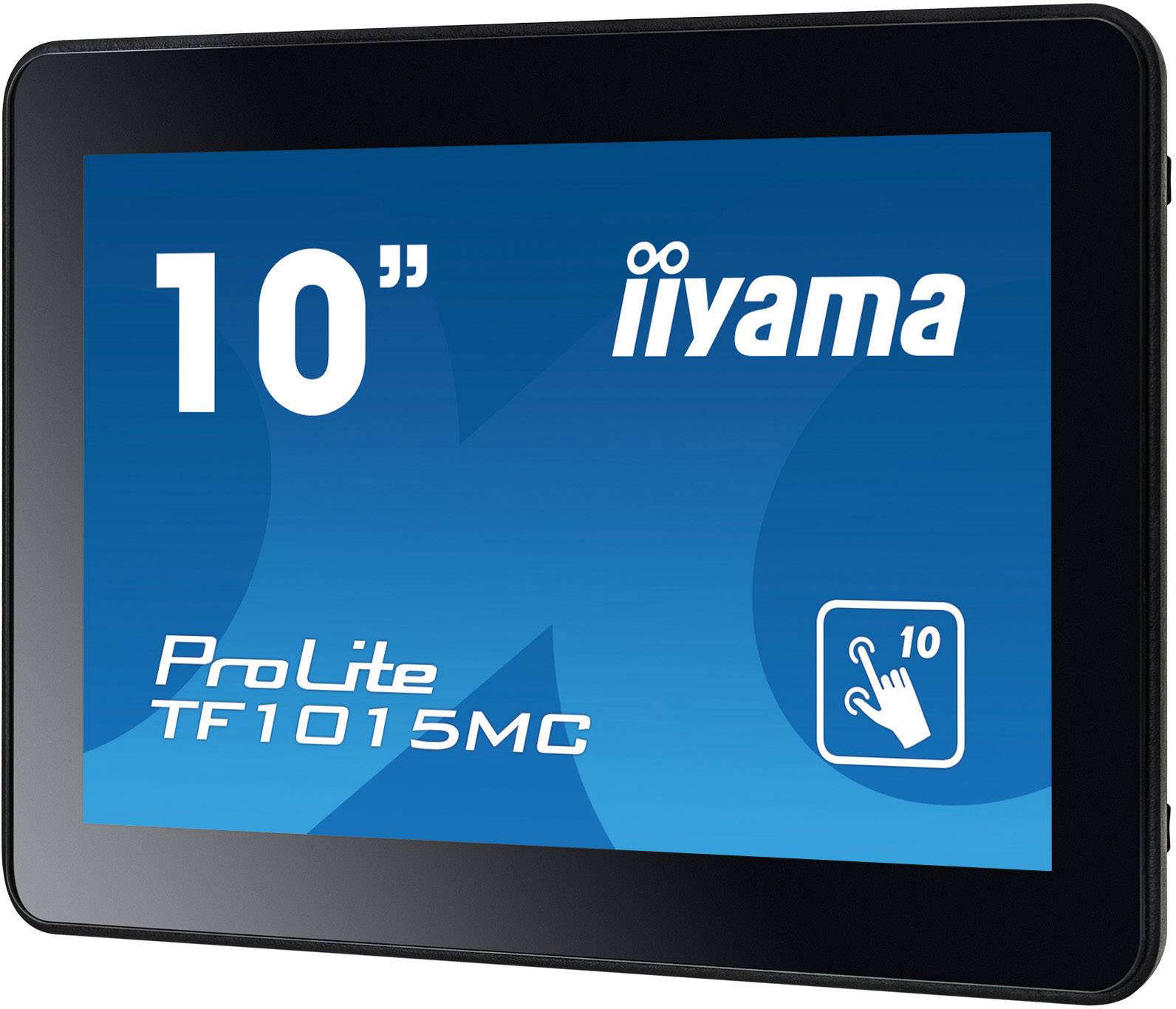 Iiyama ProLite TF1015MC Touchscreen-Monitor EEK: E (A - G) 25.7 cm (10.1 Zoll) 1280 x 800 Pixel 16:10 25 ms VGA, HDMI®, DisplayPort, Klinke VA LED