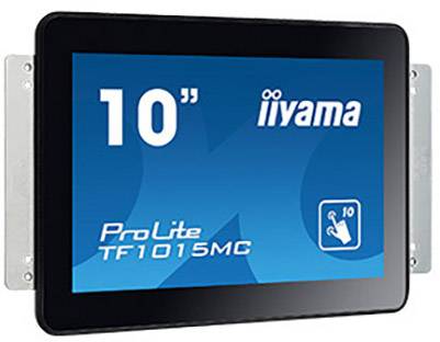 Iiyama ProLite TF1015MC Touchscreen-Monitor EEK: E (A - G) 25.7 cm (10.1 Zoll) 1280 x 800 Pixel 16:10 25 ms VGA, HDMI®, DisplayPort, Klinke VA LED