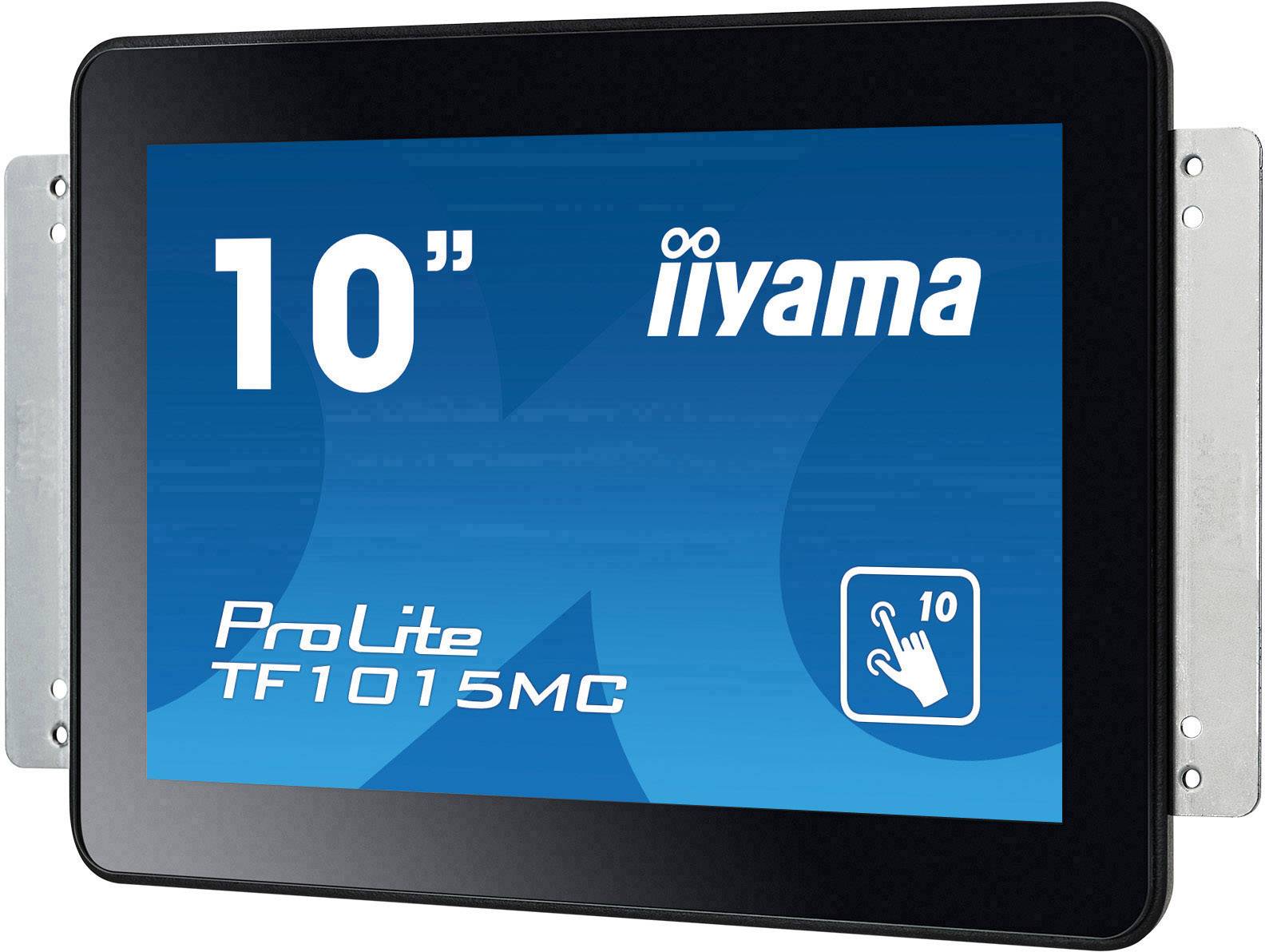 Iiyama ProLite TF1015MC Touchscreen-Monitor EEK: E (A - G) 25.7 cm (10.1 Zoll) 1280 x 800 Pixel 16:10 25 ms VGA, HDMI®, DisplayPort, Klinke VA LED