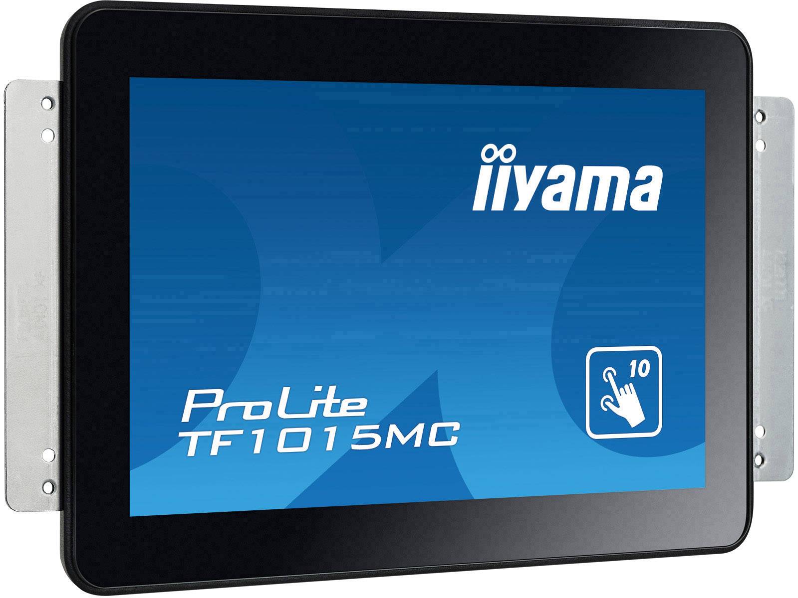 Iiyama ProLite TF1015MC Touchscreen-Monitor EEK: E (A - G) 25.7 cm (10.1 Zoll) 1280 x 800 Pixel 16:10 25 ms VGA, HDMI®, DisplayPort, Klinke VA LED
