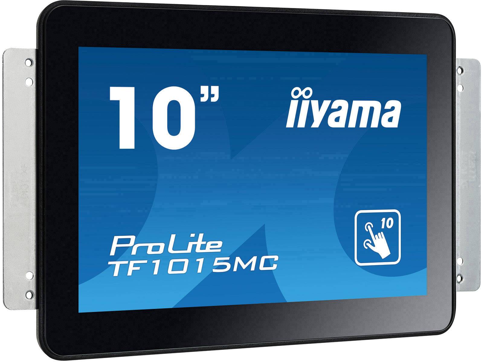 Iiyama ProLite TF1015MC Touchscreen-Monitor EEK: E (A - G) 25.7 cm (10.1 Zoll) 1280 x 800 Pixel 16:10 25 ms VGA, HDMI®, DisplayPort, Klinke VA LED