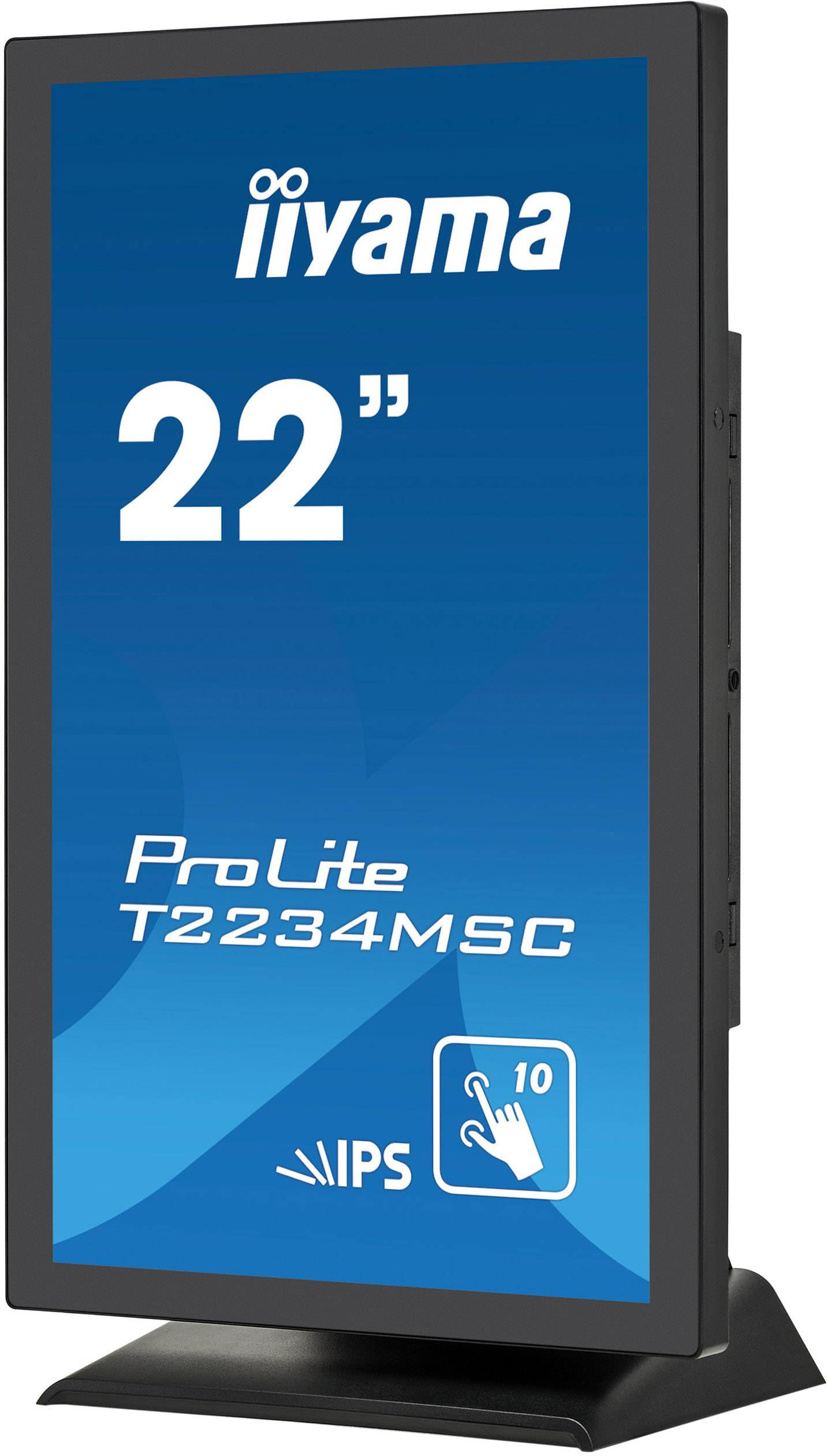 Iiyama ProLite TF2234MC-B6X LED-Monitor EEK: F (A - G)  55.9 cm (22 Zoll) 1920 x 1080 Pixel 16:9 8 ms VGA, HDMI®, DisplayPort, USB IPS LED